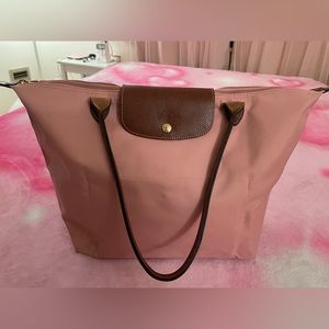 Longchamp Large Le Pliage Shoulder Tote